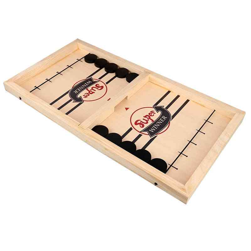 Fast Hockey Sling Puck Game For Adult, Kids And Family