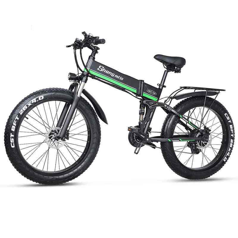 Electric Mountain Snow Bike/bicycle With 3 Riding Modes