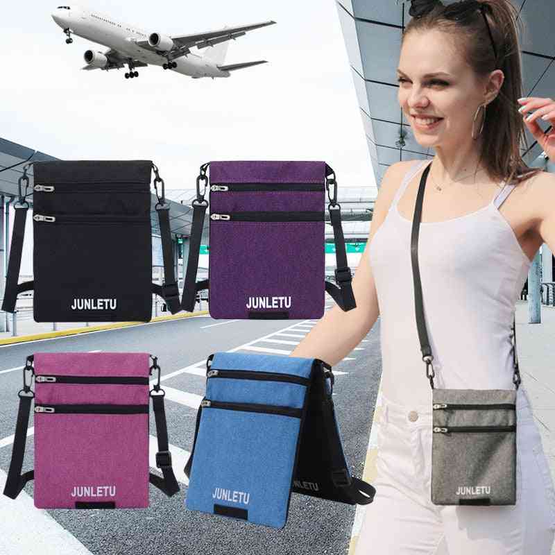 épaule unique de mode, imperméable, téléphone portable, cou suspendu, petit sac portefeuille pour femmes