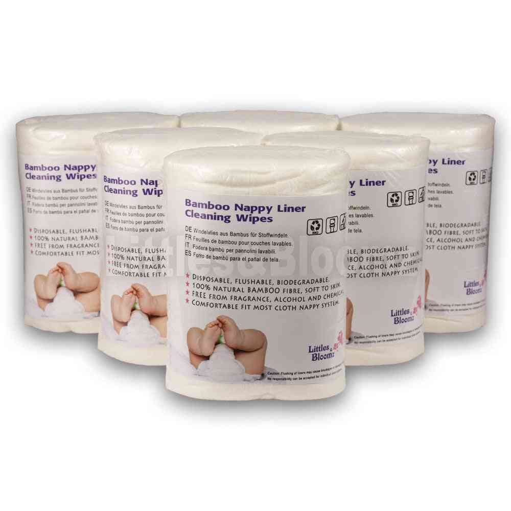 Disposable, Flushable And Biodegradable Nappy Liners