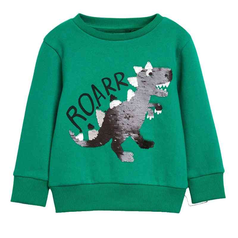 Boys Hoodies, Animal Pattern Autumn & Winter Outwear Sweatshirts