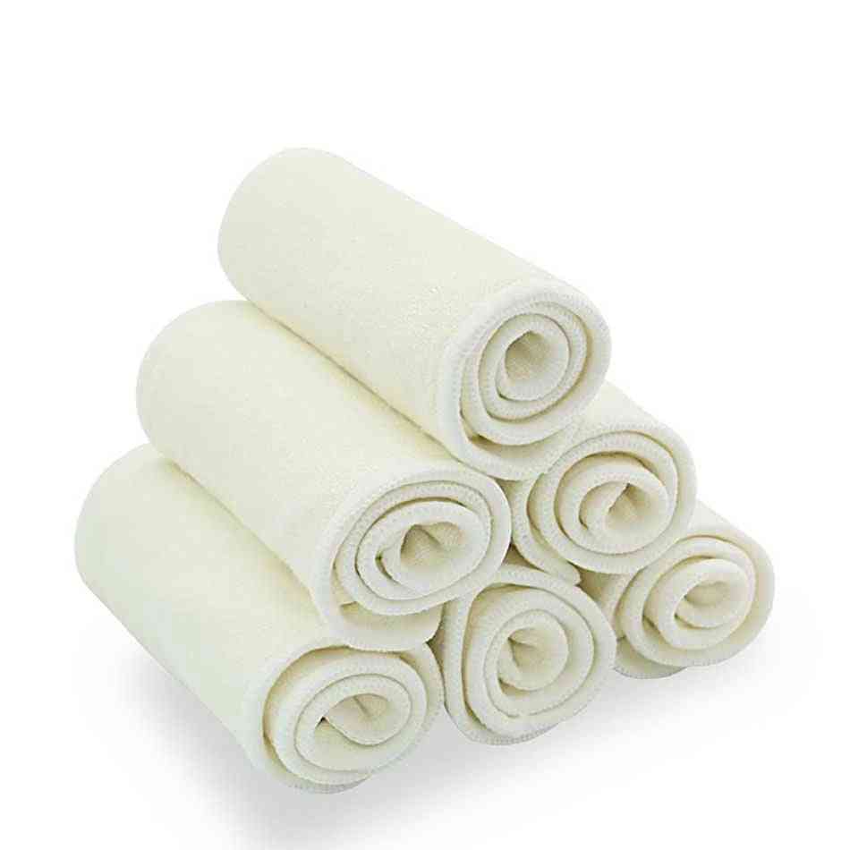 Happy flute bamboo, insert de doublure pour bébé, couche en tissu, couche, lavable naturel
