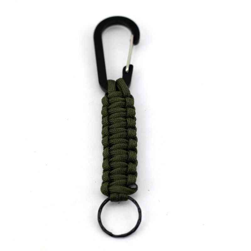 1pc Paracord Carabiner Key Chain