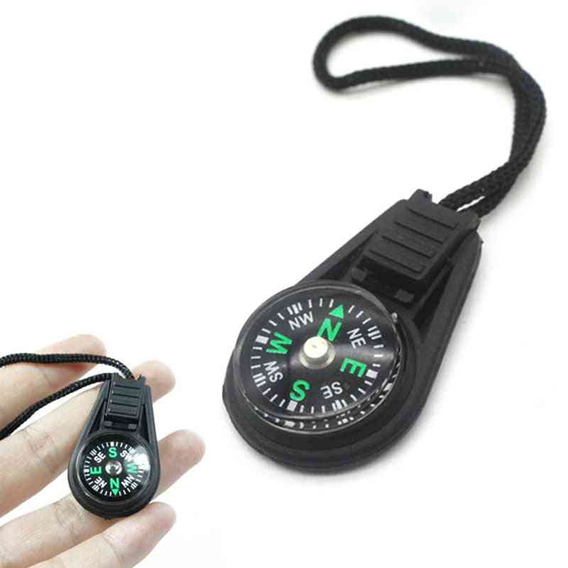 Mini i prijenosni kompas za preživljavanje kompasa s privjeskom