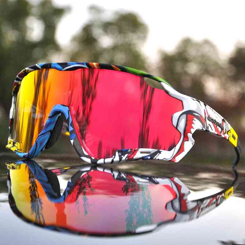 Polarized Mountain Bike Cycling Glasses - Outdoor Sports Goggles