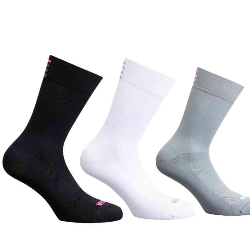 нови висококачествени професионални спортни спортни шосейни чорапи, дишащи на открито