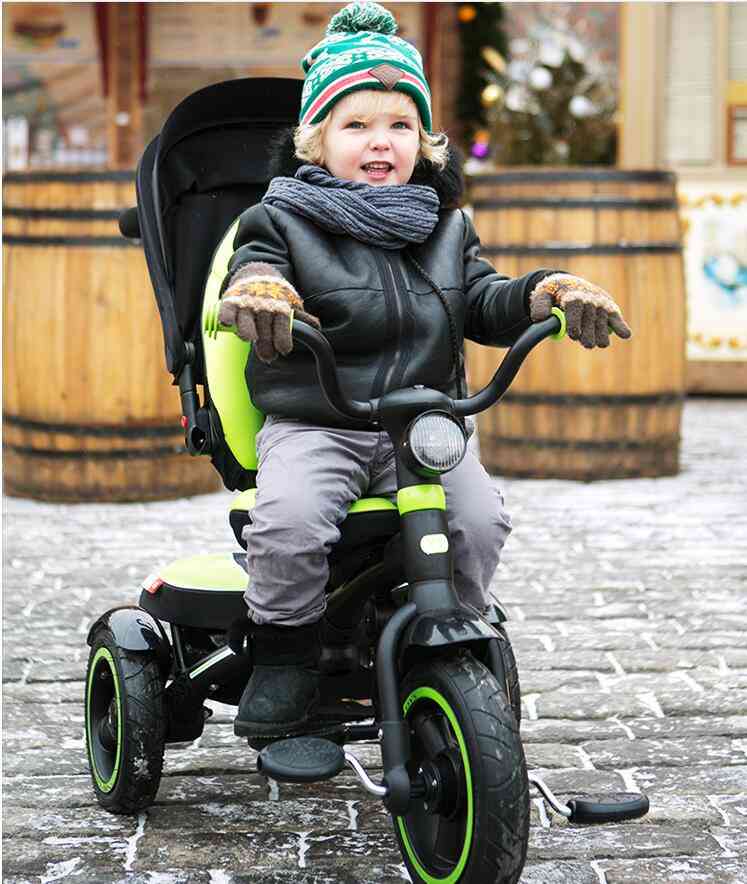 Children's Tricycle With -travel Trailer