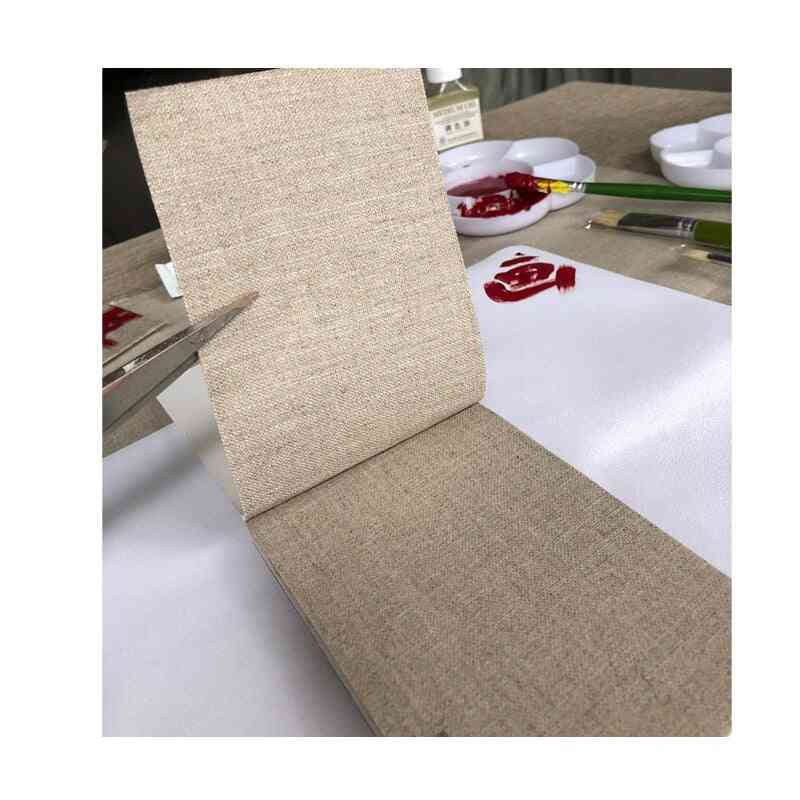480g Pure Rain Linen Canvas Roll For Artists