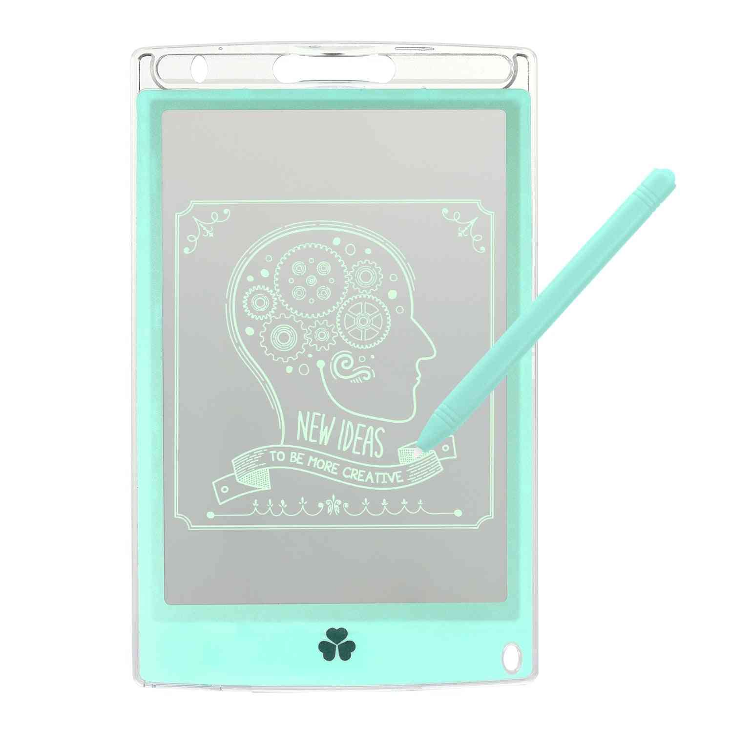 Lcd Writing Tablet, Semi Screen Electronic Drawing Board With Stylus Pen & Lock Button