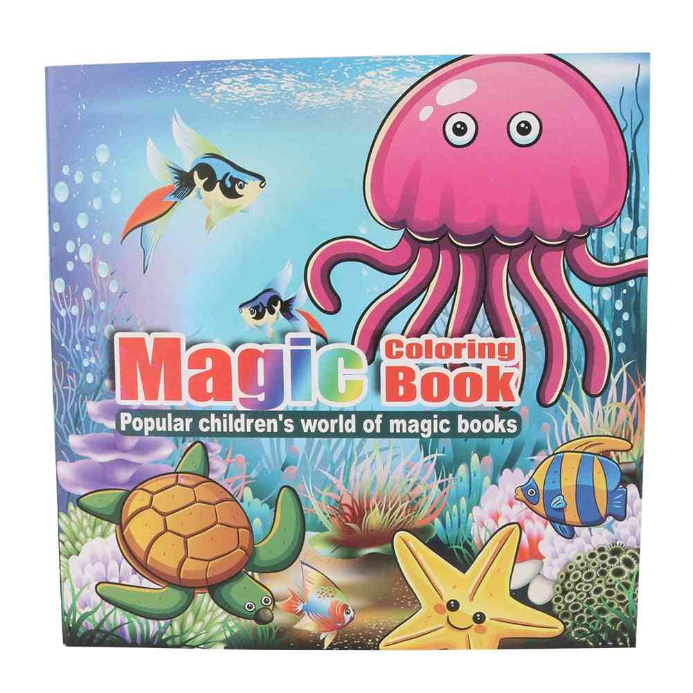 čarobna pobarvanka za otroke puzzle