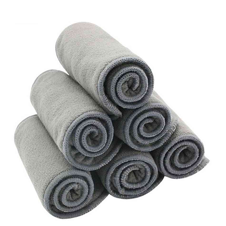 Quality Baby Nappies Bamboo Charcoal Liner Nappy Diaper Insert