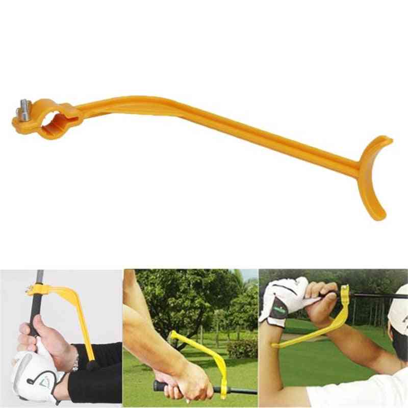Golf Swing Guide Training Aid, Trainer For Arm Corrector Control Gesture Wrist Practice Guide
