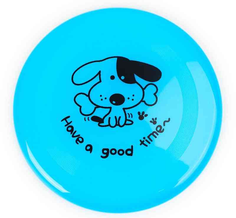 Elasticity Plastic Cartoon Throw And Catch Flying Disc