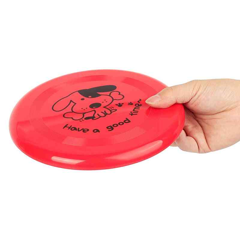 Elasticity Plastic Cartoon Throw And Catch Flying Disc