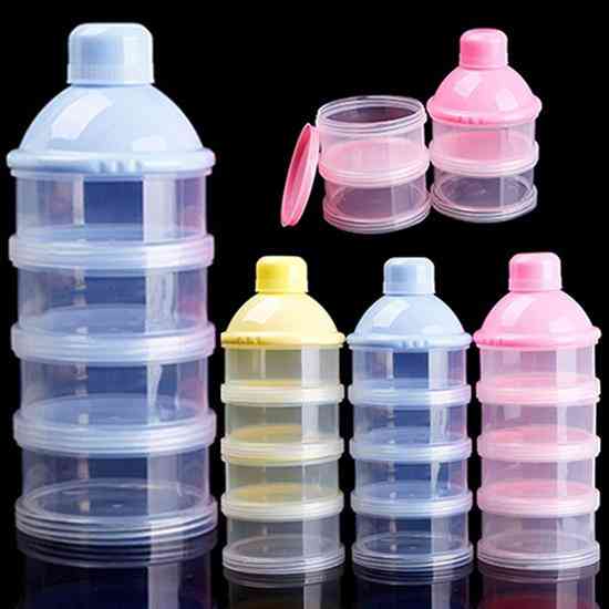 Neugeborene 4 Schichten Milch & Pulver Spenderflasche