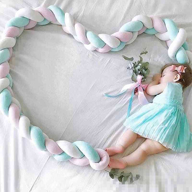 Newborn Baby Pillow Cushion Cot Room Decor, Infant Knotted Things Protector