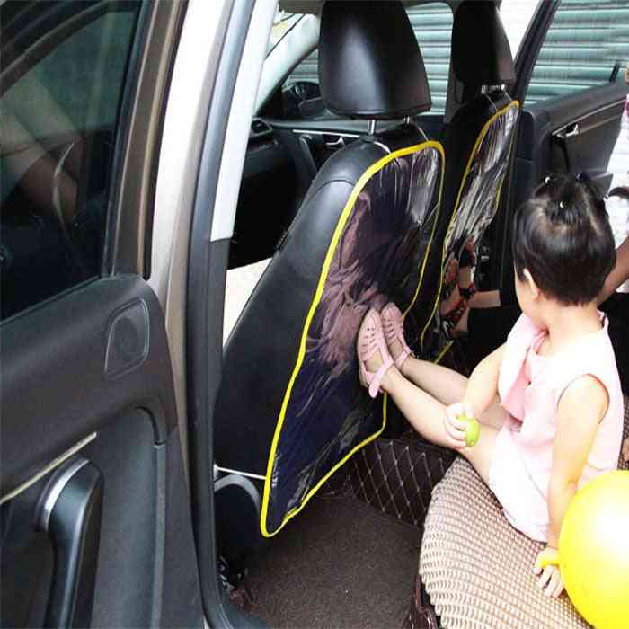 Children Kick Mat Mud Cleaner Waterproof Baby Backrest Cover Kids Car Auto Seat Protector