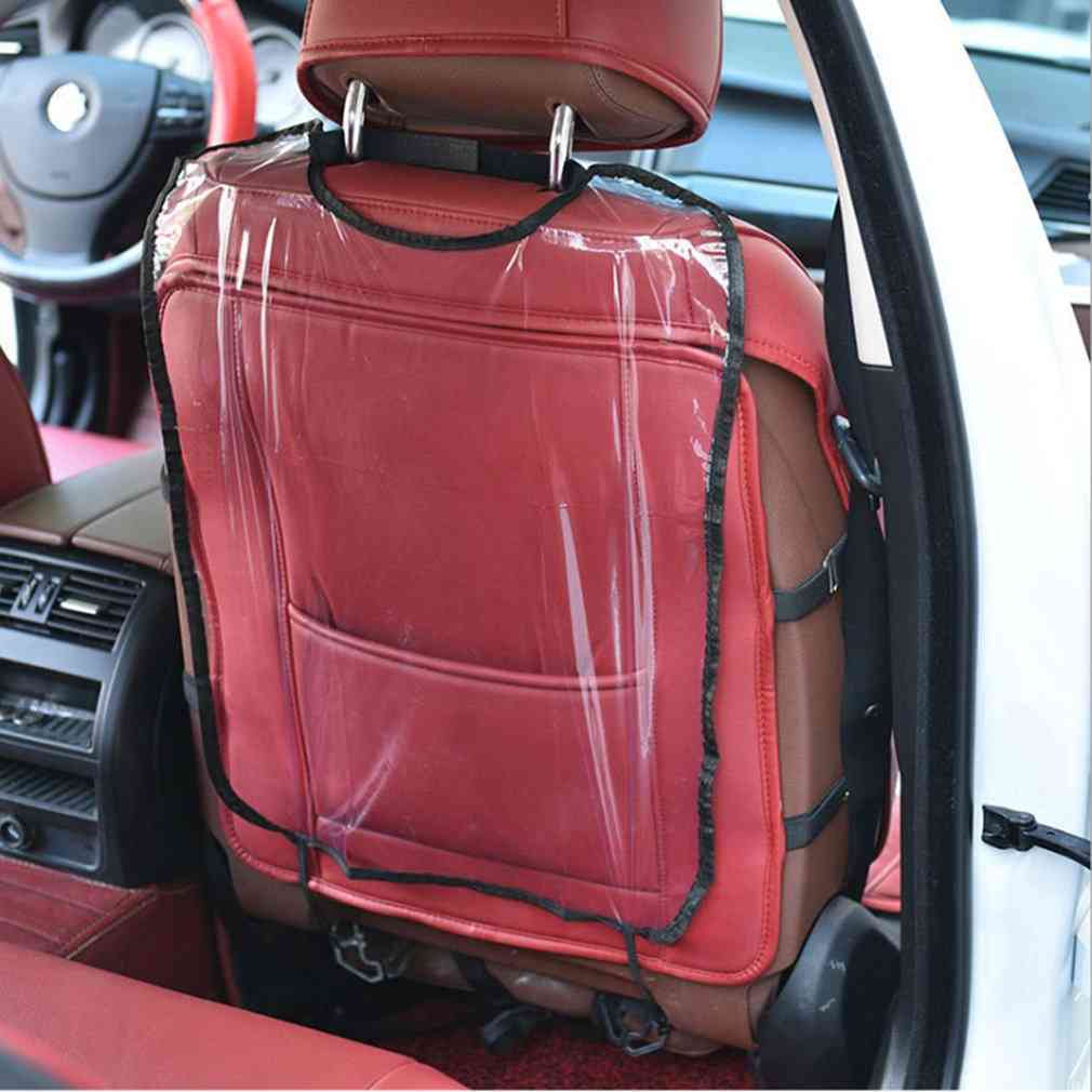 Podkładka antypoślizgowa dla dziecka tylna pokrywa fotelika samochodowego odzież ochronna przezroczysta podkładka przeciwporostowa