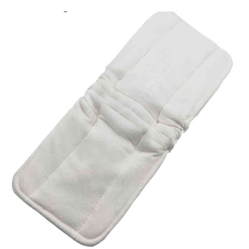 Reusable Washable Inserts Bamboo Cotton Elastic Diaper