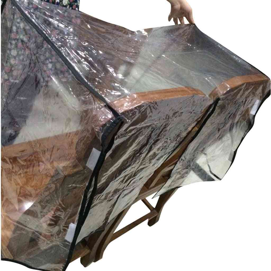 Cochecito impermeable de lado a lado cochecito protector contra el clima cubierta para la lluvia del bebé