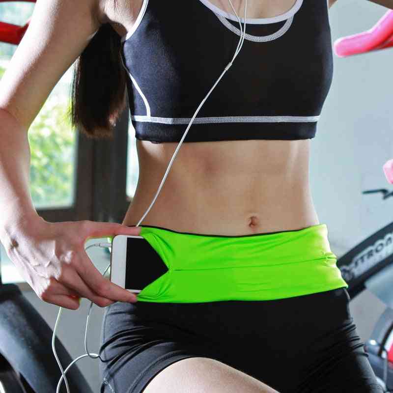 Riñonera para correr profesional hombres mujeres jogging gym trail ciclismo deportivo cinturón belly pack