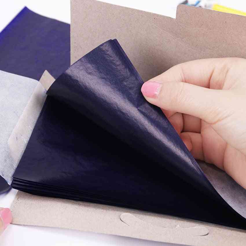 Papel de carta de papel de escritório de financiamento de papel carbono de dupla face 48k fino