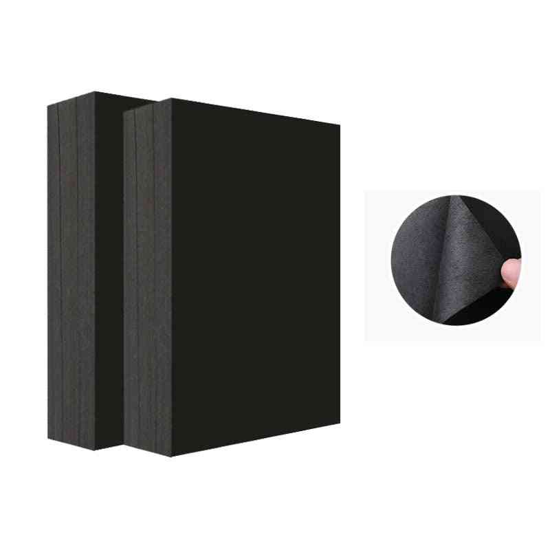 Høykvalitets a4 svart kraftpapir DIY håndlaging kort-lage håndverk-papir