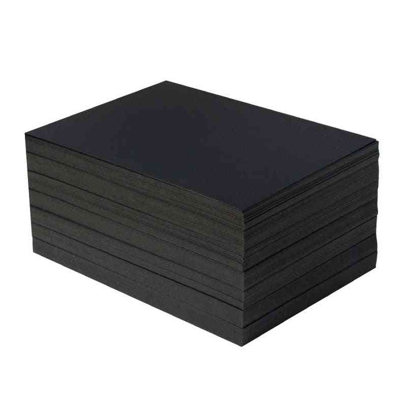 Högkvalitativt a4 svart kraftpapper diy handgjord korttillverkning hantverkspapper