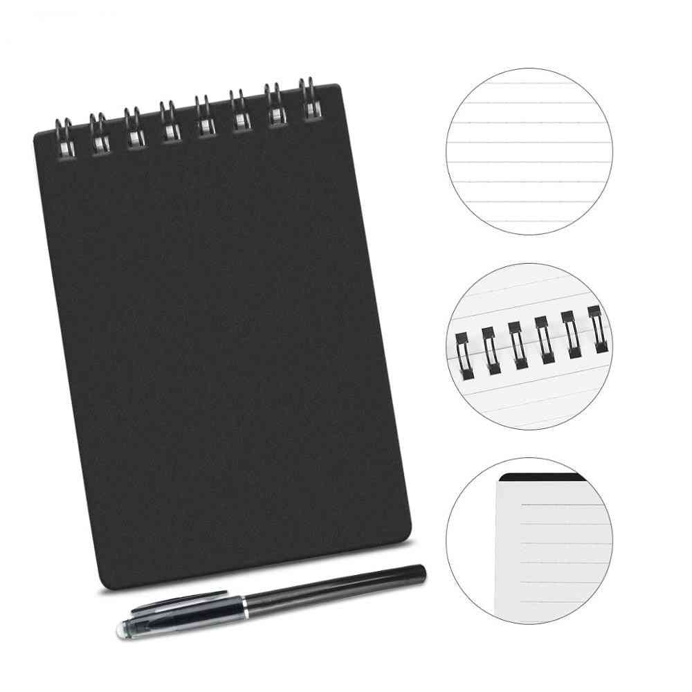 A7 dimensiune mini notebook ștergător notebook reutilizabil inteligent, jurnal portabil
