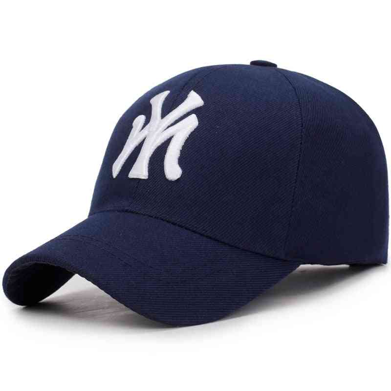 כובע בייסבול ספורט חיצוני, כובע גברים / נשים רקומים באותיות קיץ