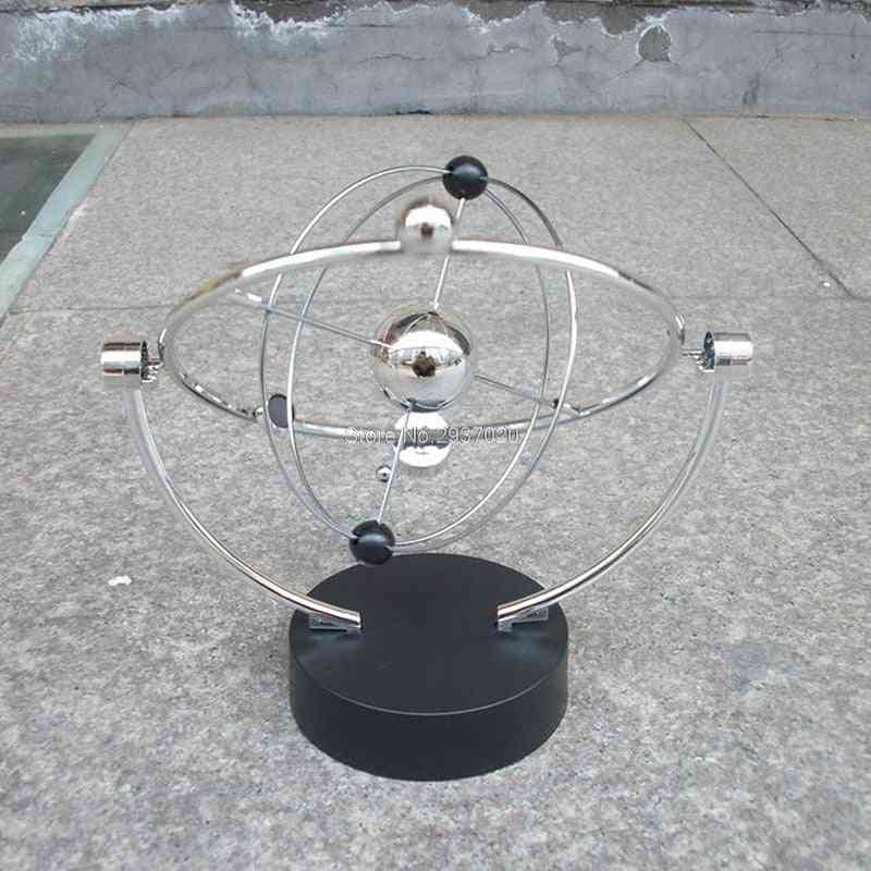 Kinetic orbital revolving gadget perpetual motion desk pisarniški dekor