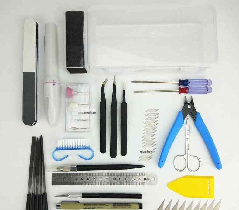 Basic Tool Set For Tamiya Trumpeter Plastic Model Kits