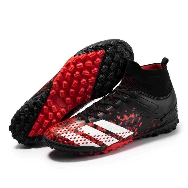 Football Boots Outdoor High Top Sneakers, Soccer Shoes