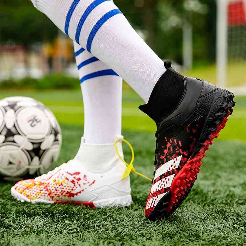 Football Boots Outdoor High Top Sneakers Soccer Shoes