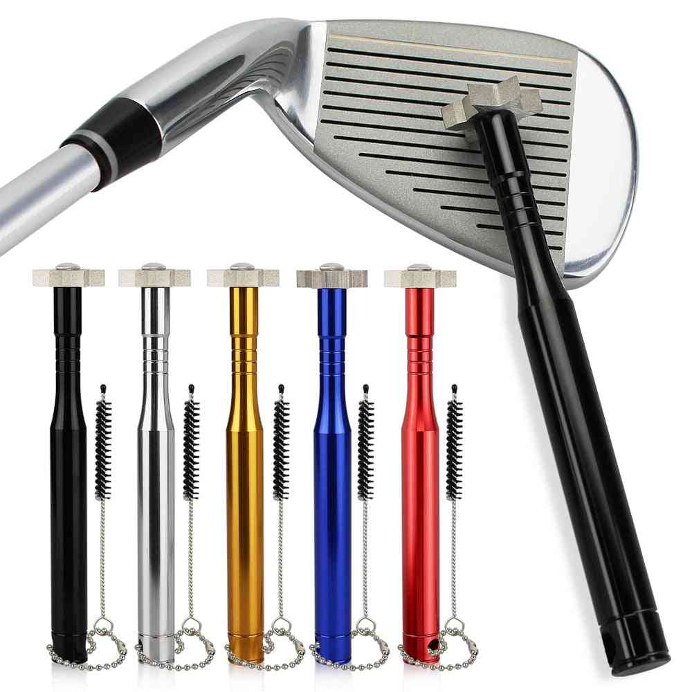 Golf Groove Tool Iron Wedge Club Sharpener Cleaner Accessoires clairs