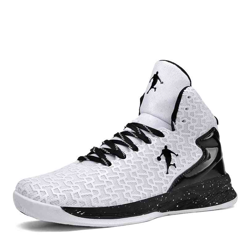 High-top Breathable Basketball, Sports, Outdoor Sneakers Resistant Cushioning Shoes