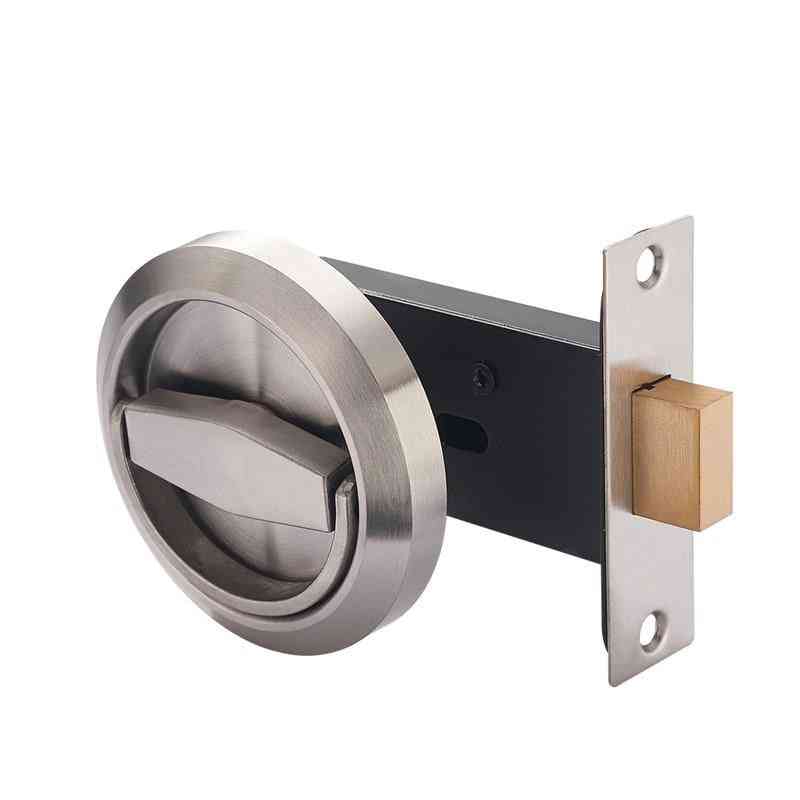 Stainless Steel Handle Recessed Invisible Keyless Mechanical Outdoor Lock