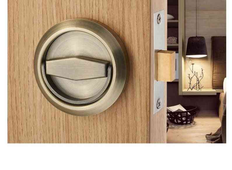 Stainless Steel Handle Recessed Invisible Keyless Mechanical Outdoor Lock