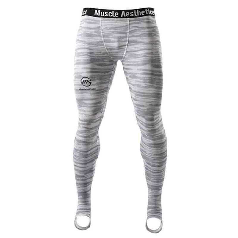 Men Compression Tight Leggings Running Sports Male Gym Fitness Jogging Pants