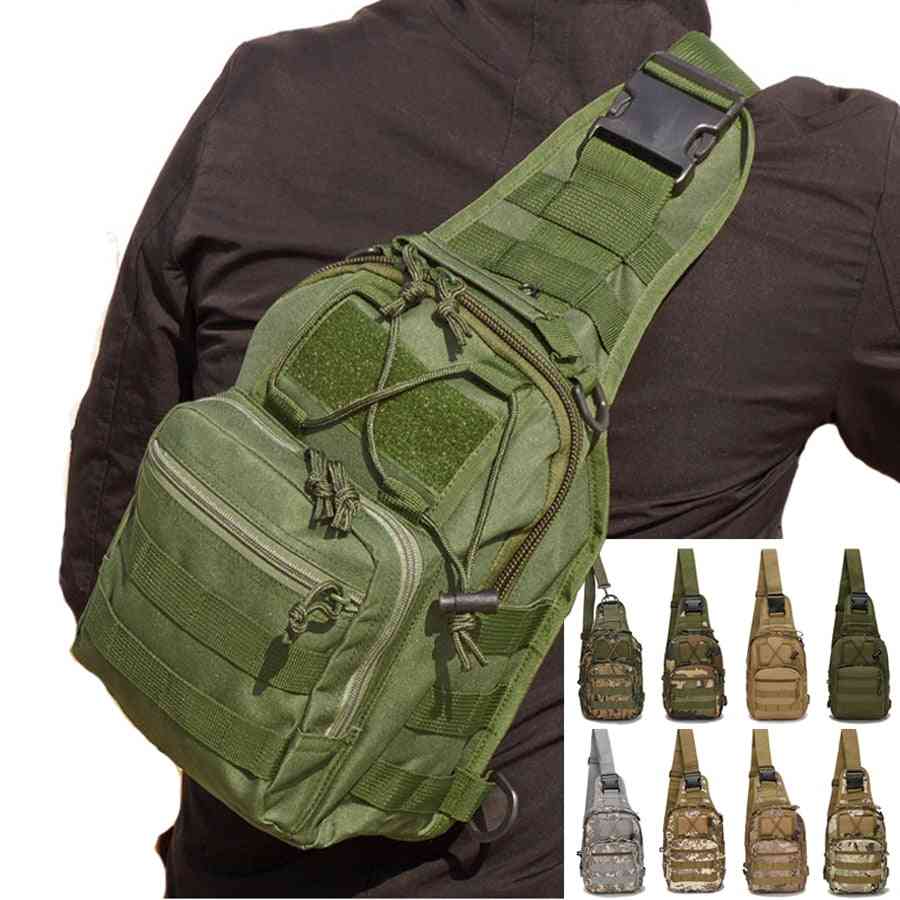 военна слинг тактическа чанта през рамо за къмпинг на открито
