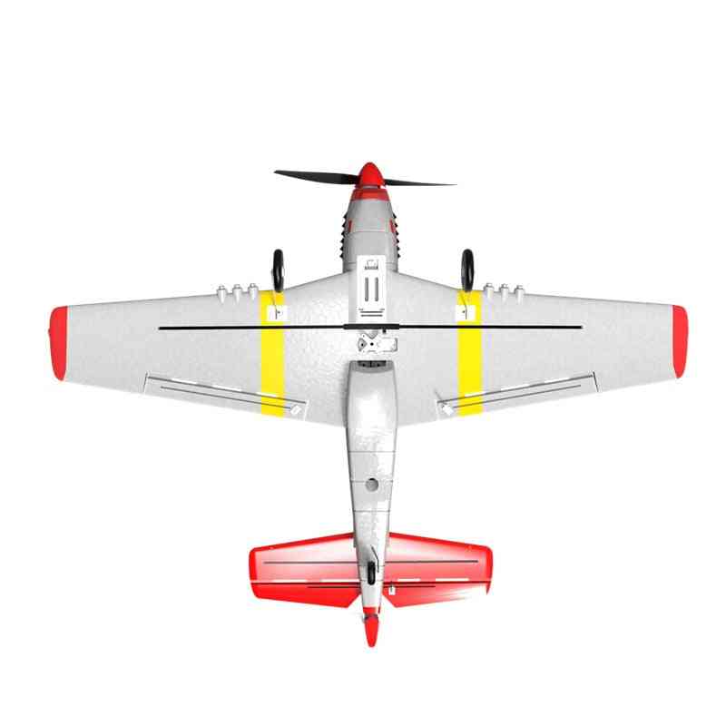 Mini envergadura control remoto rc avión entrenador de ala fija rtf retorno para principiantes