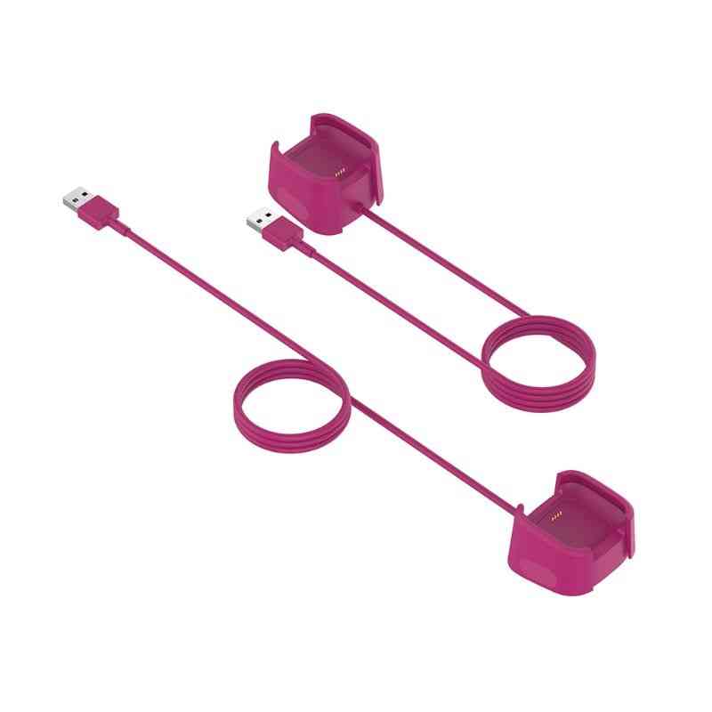 Udskiftelig USB-oplader opladningsholderholder kabeladapter til armbåndsur tilbehør