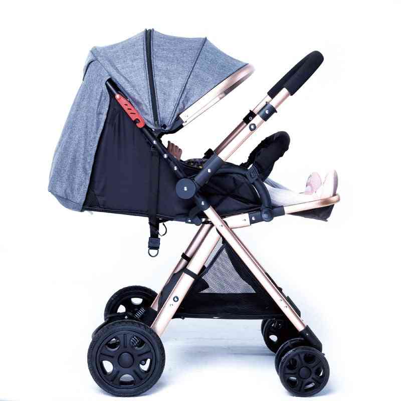Prenosný detský vozík, odpružený skladací dáždnik do vreckového bicykla do auta