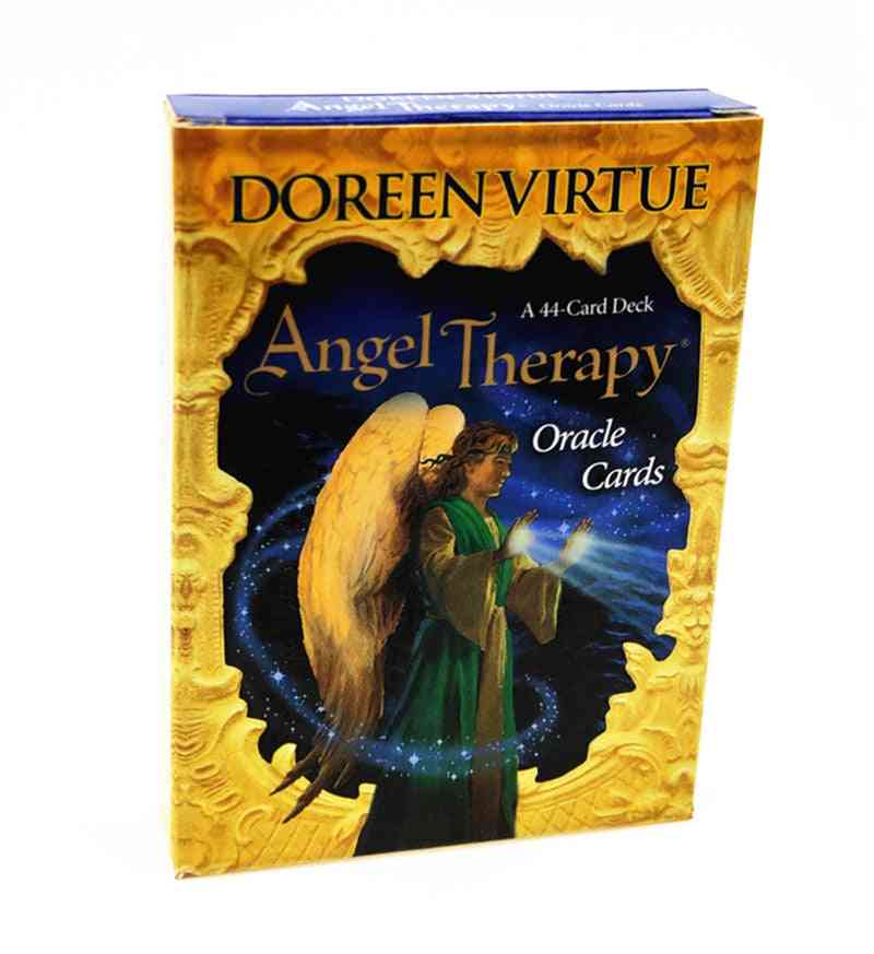 Angel Therapy Oracle Cards, Tarot Deck Board Game English Version Table Game