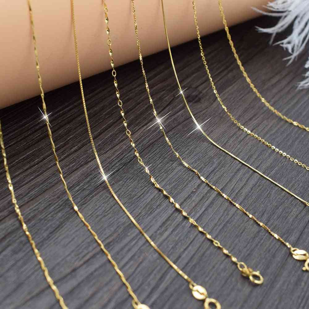 Sterling Jewelry Women's Fashion Chains Necklace Accessories