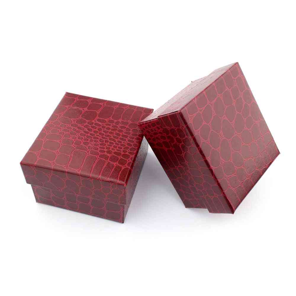 Luxurious And  Refined Crocodile Durable Present Box For Bracelet