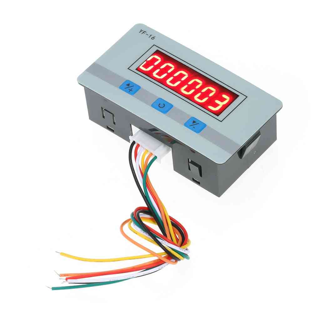 Digital Counter Modul, Electronic Totalizer With Signal Interface Times Counting Range