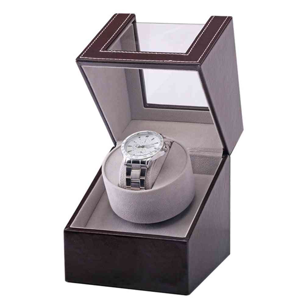 Collection Watch Winder Transparent Cover, Automatic Mechanical Luxury Display Box