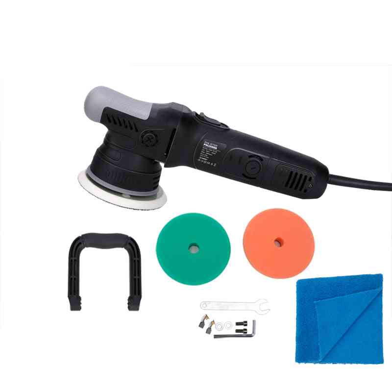 High Speed Dual Action Polisher Clover, Orbital With Foam Pads