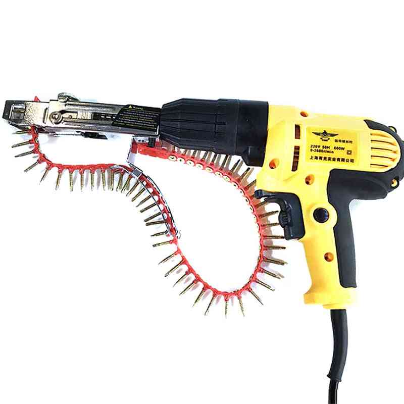 Vijčani lanac, adapter za pištolj za nokte za električnu bušilicu - obrada drveta